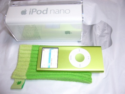 New iPod nano and iPod socks