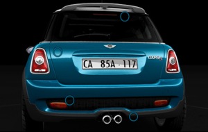 R56 MINI CooperS Rear section